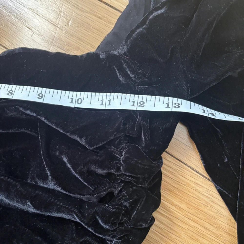 New With Tags Sezane Black Velvet Djoy Dress Dress - Size 34 - Picture 7 of 10